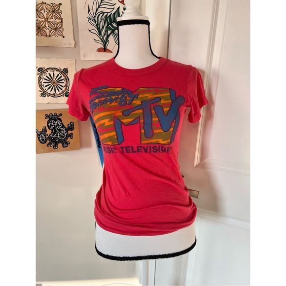 Junk Food Clothing | Tops | Spring Break 87 Mtv Tee | Poshmark